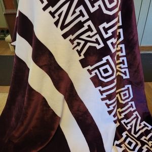 PINK sherpa blanket